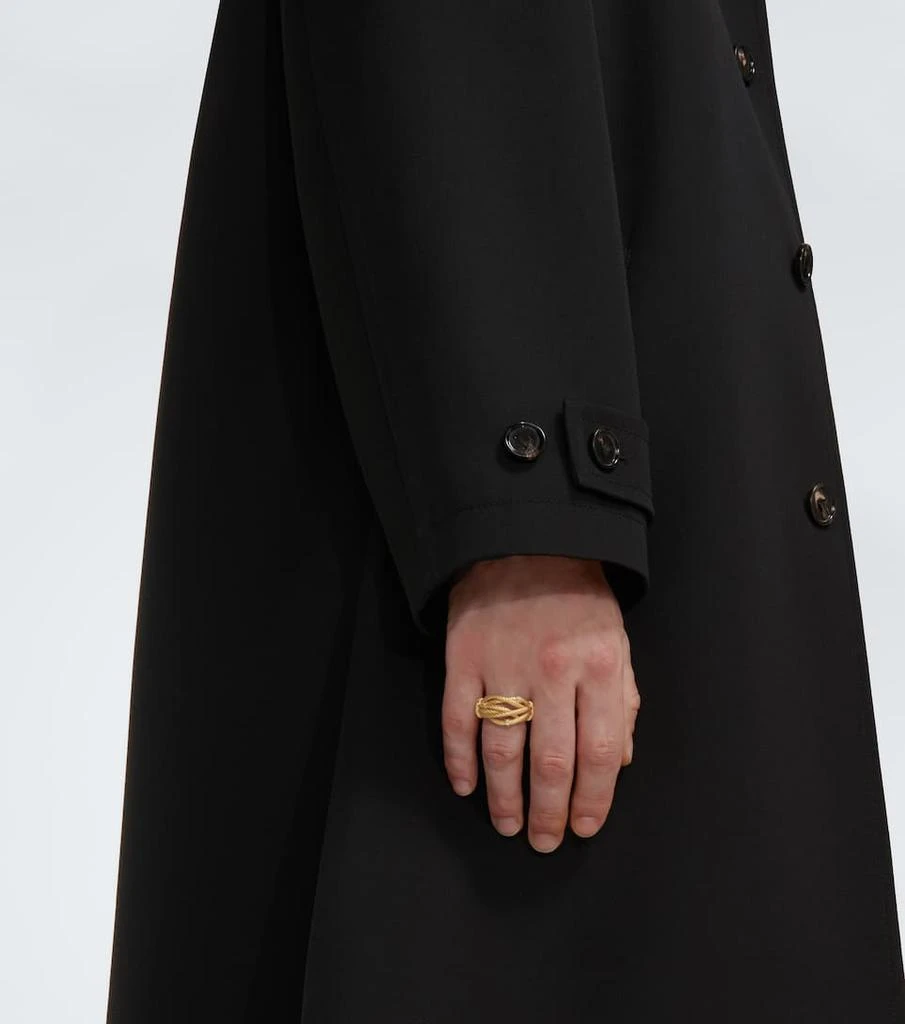 商品Bottega Veneta|Cord gold-plated sterling silver ring,价格¥7202,第3张图片详细描述