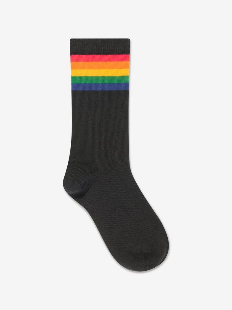 商品Mini Rodini|Mini Rodini Kids Rainbow 2 Pack Socks Set in Multicolour,价格¥71,第2张图片详细描述