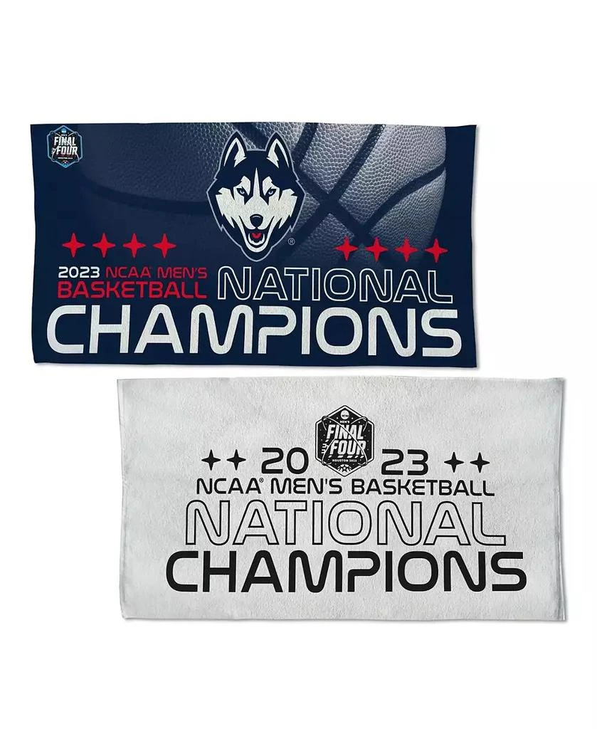 商品Wincraft|UConn Huskies 2023 NCAA Men's Basketball National Champions 22'' x 42'' Two-Sided On Court Locker Room Towel,价格¥217,第3张图片详细描述