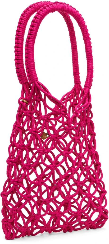 商品Vivienne Westwood|Pink Large Macrame Tote,价格¥2128,第3张图片详细描述