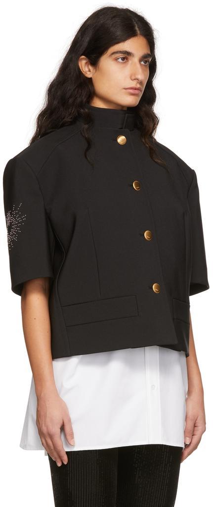 商品We11done|Black Polyester Jacket,价格¥7218,第4张图片详细描述