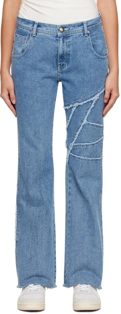 商品ANDERSSON BELL|Blue Ghentel Jeans,价格¥904,第1张图片