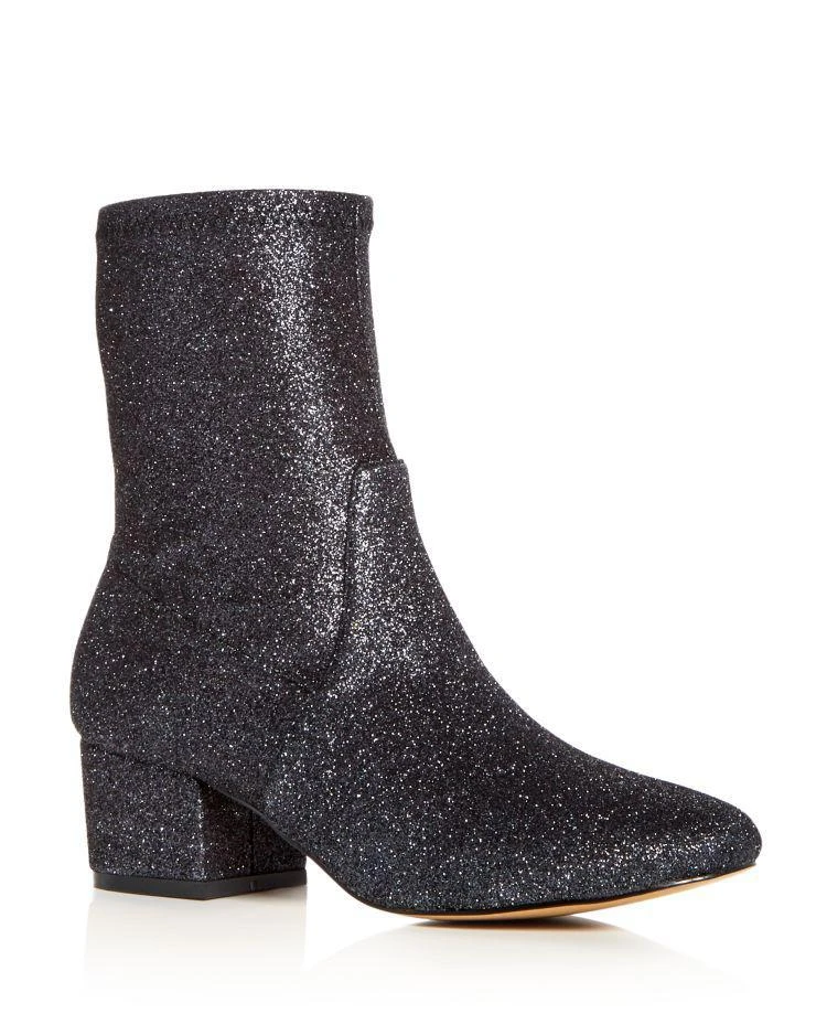 商品Botkier New York|Women's Gemma Glitter Block Heel Booties ,价格¥624,第1张图片