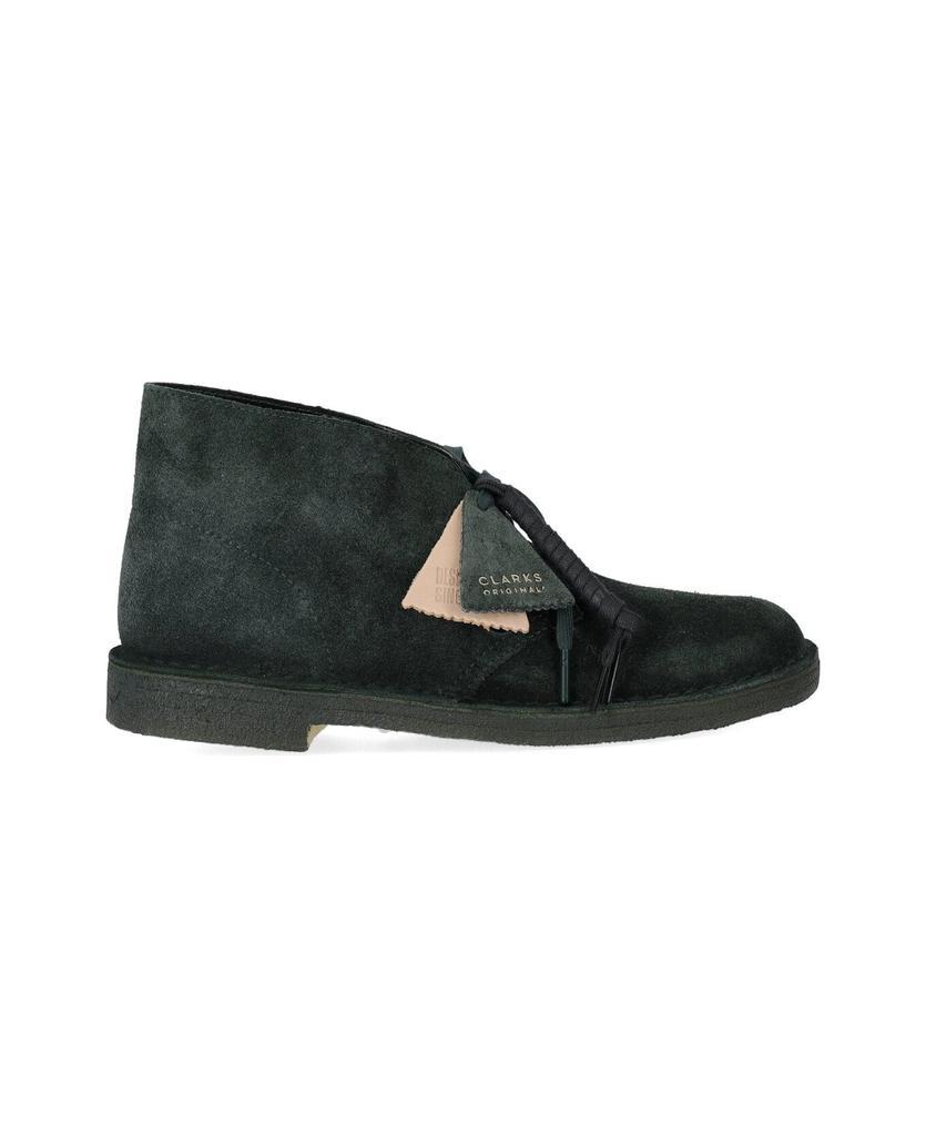 商品Clarks|Clarks Green Petroleum Suède Desert Boot,价格¥1360,第1张图片