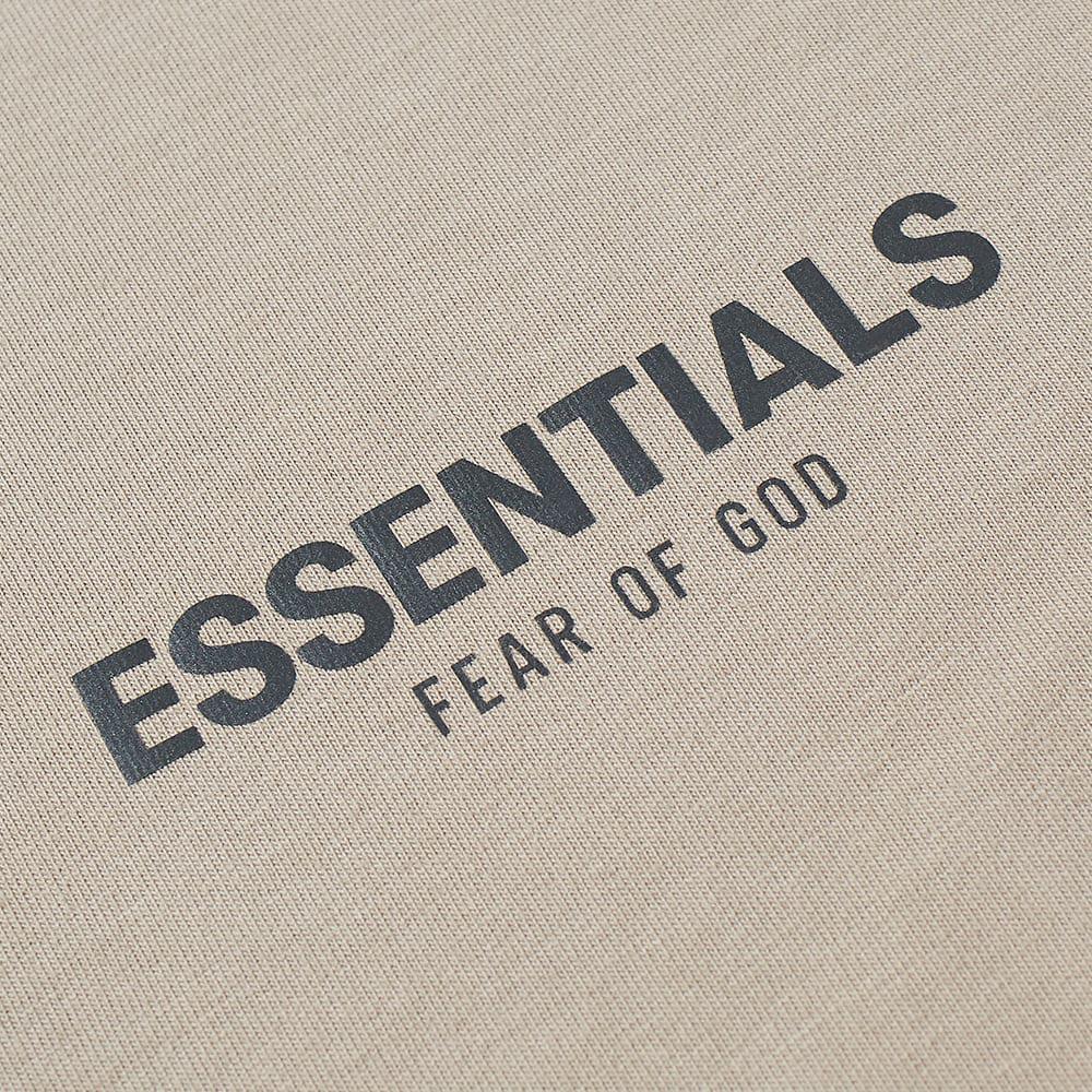 商品Essentials|Fear of God ESSENTIALS Long Sleeve Summer Core Tee - String,价格¥483,第5张图片详细描述