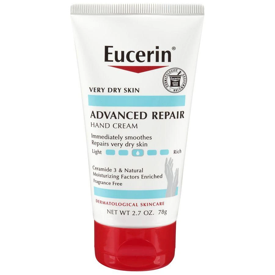 商品Eucerin|Advanced Repair Hand Cream Fragrance Free,价格¥50,第1张图片