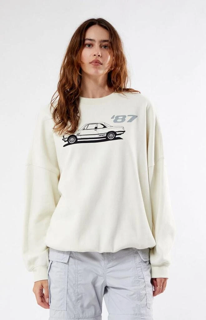 商品PacSun|87 Car Crew Neck Sweatshirt,价格¥348,第1张图片