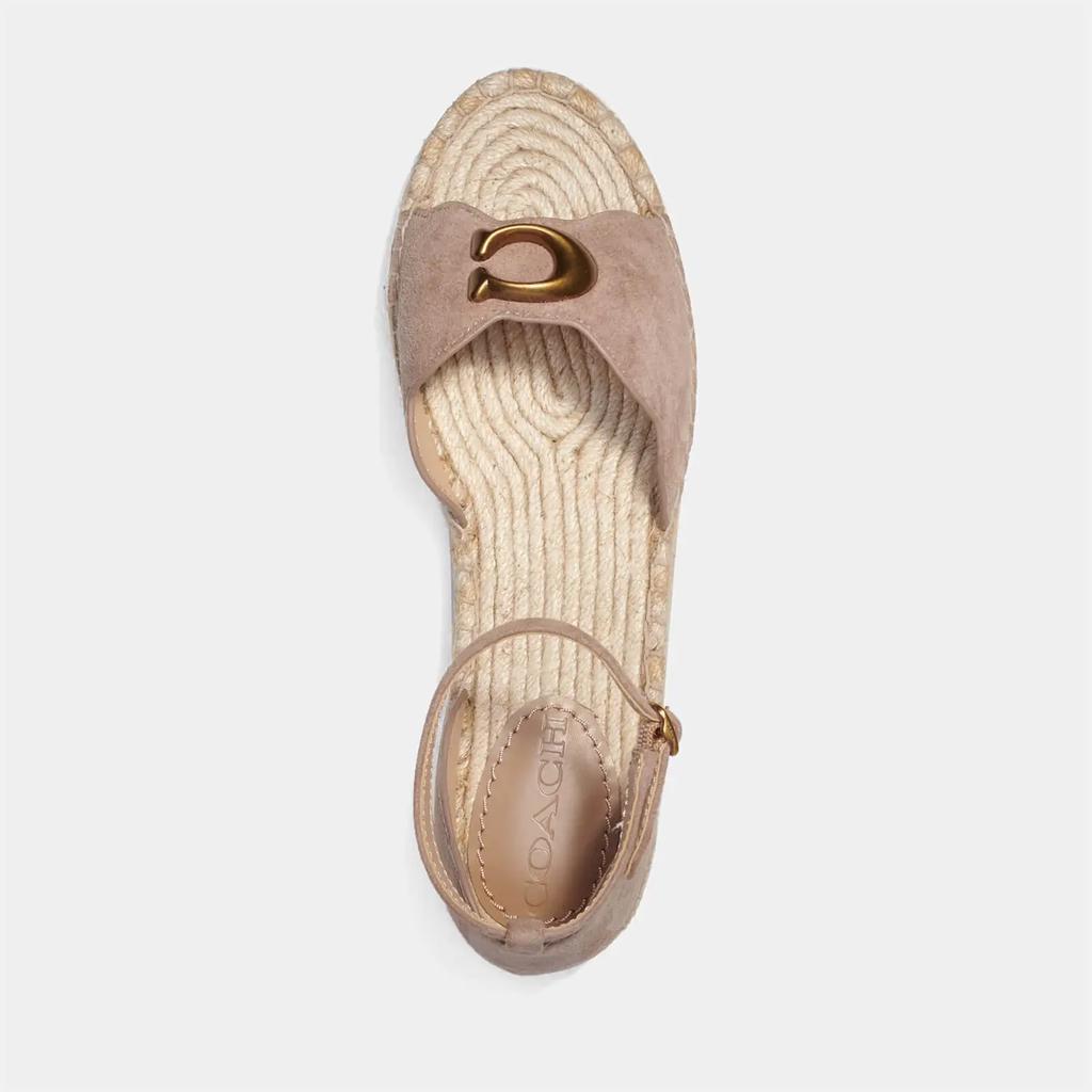 商品Coach|Coach Women's Dillon Suede Espadrilles,价格¥878,第5张图片详细描述