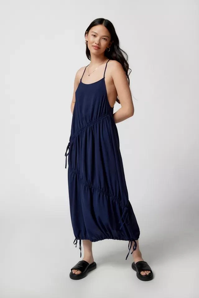 商品Urban Outfitters|UO Iris Cinched Midi Dress,价格¥305,第1张图片详细描述