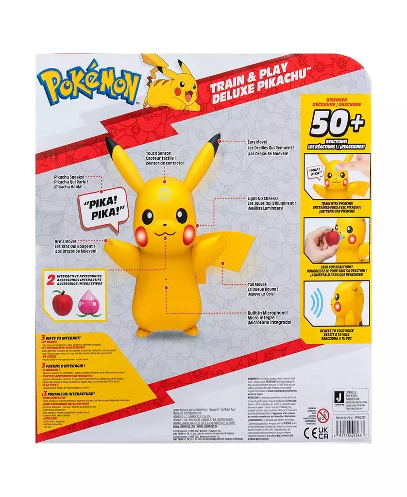 Pikachu Train and Play Deluxe Interactive Action Figure 商品