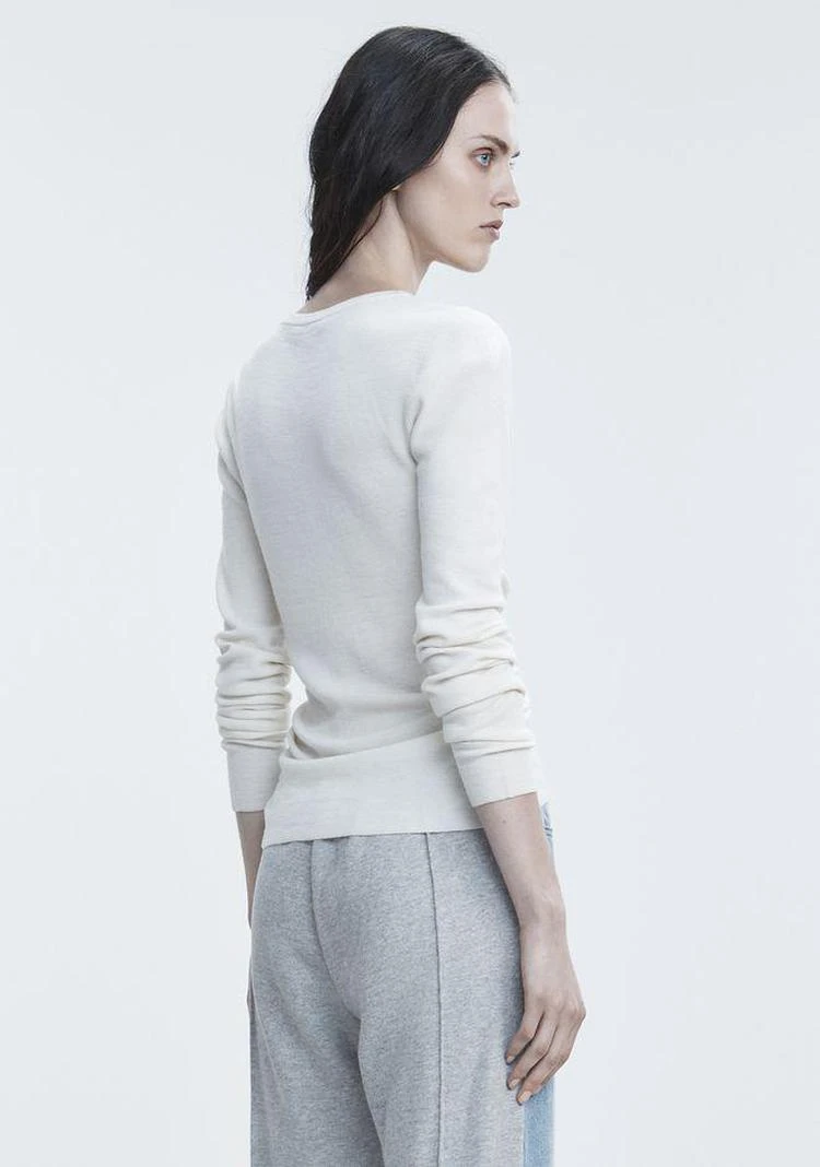 商品Alexander Wang|RUCHED V-NECK SWEATER,价格¥1054,第2张图片详细描述
