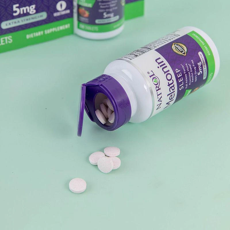 商品Natrol|natrol melatonin褪黑素松果体速溶片5mg250粒,价格¥344,第3张图片详细描述