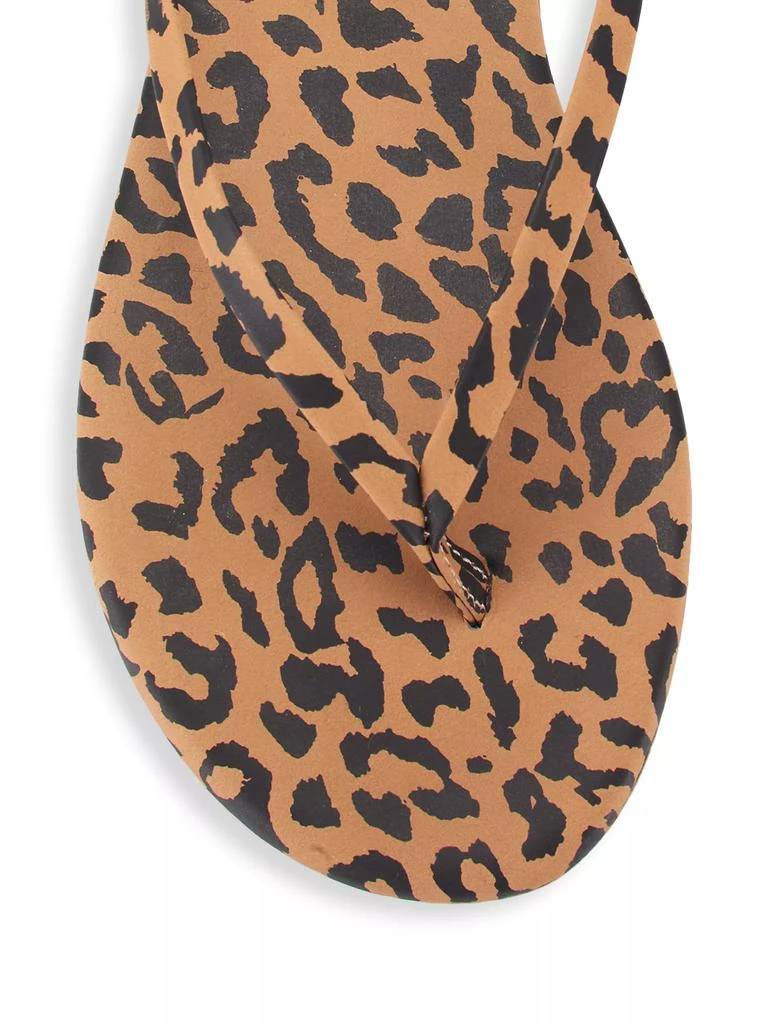 商品Tkees|Studio Exotic Cheetah-Print Flip Flops,价格¥566,第4张图片详细描述