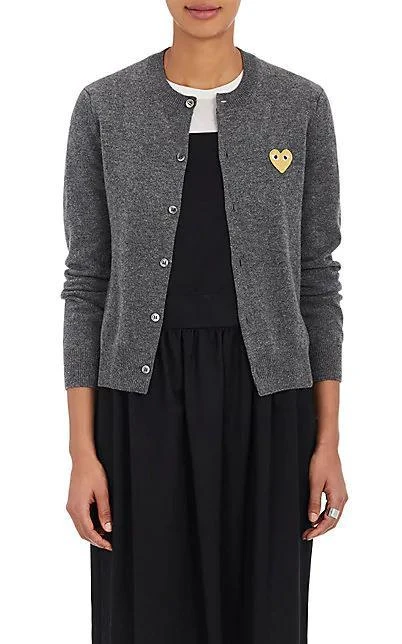 商品Comme des Garcons|Heart Wool Cardigan,价格¥2725,第1张图片