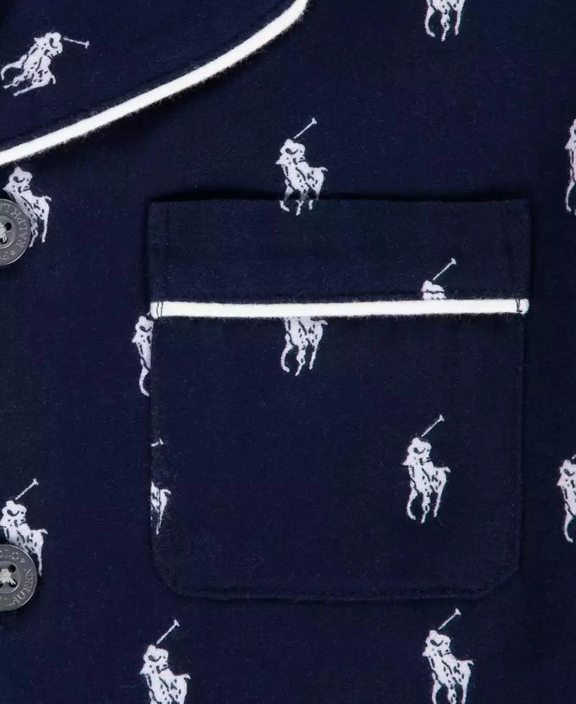 商品Ralph Lauren|Boys 8-20 2-Piece Woven Long-Sleeve Shirt and Pant Pajamas Set,价格¥308,第4张图片详细描述