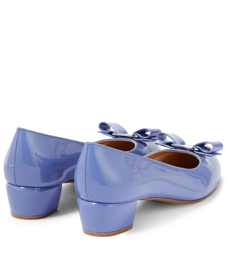商品Salvatore Ferragamo|Vara patent leather ballet flats,价格¥3963,第3张图片详细描述