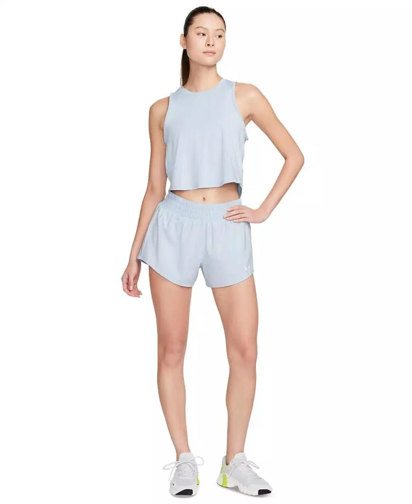 商品NIKE|Women's Solid One Classic Dri-FIT Cropped Tank Top,价格¥171,第5张图片详细描述