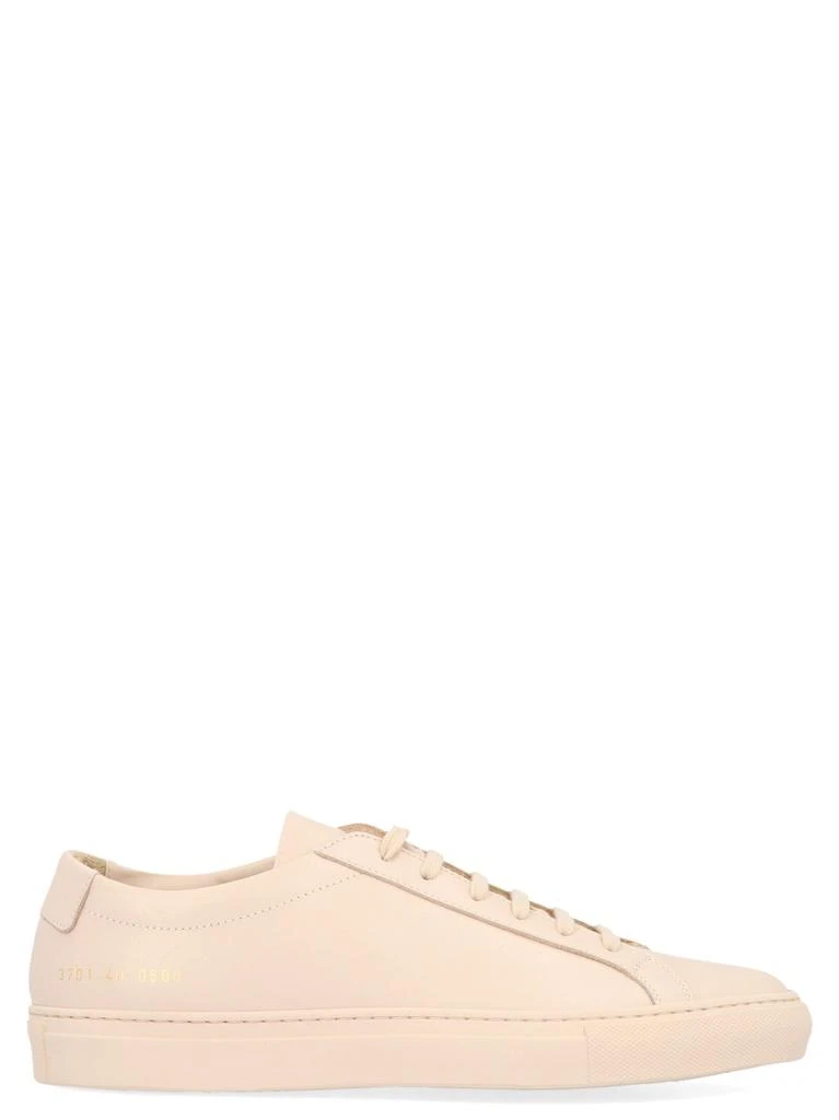 商品Common Projects|Common Projects Womens Pink Leather Sneakers,价格¥3853,第1张图片