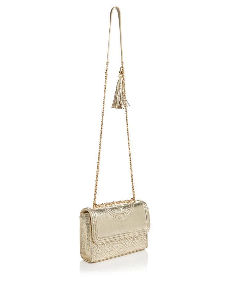 商品Tory Burch|Fleming Small Metallic Shoulder Bag 单肩包,价格¥2524,第4张图片详细描述