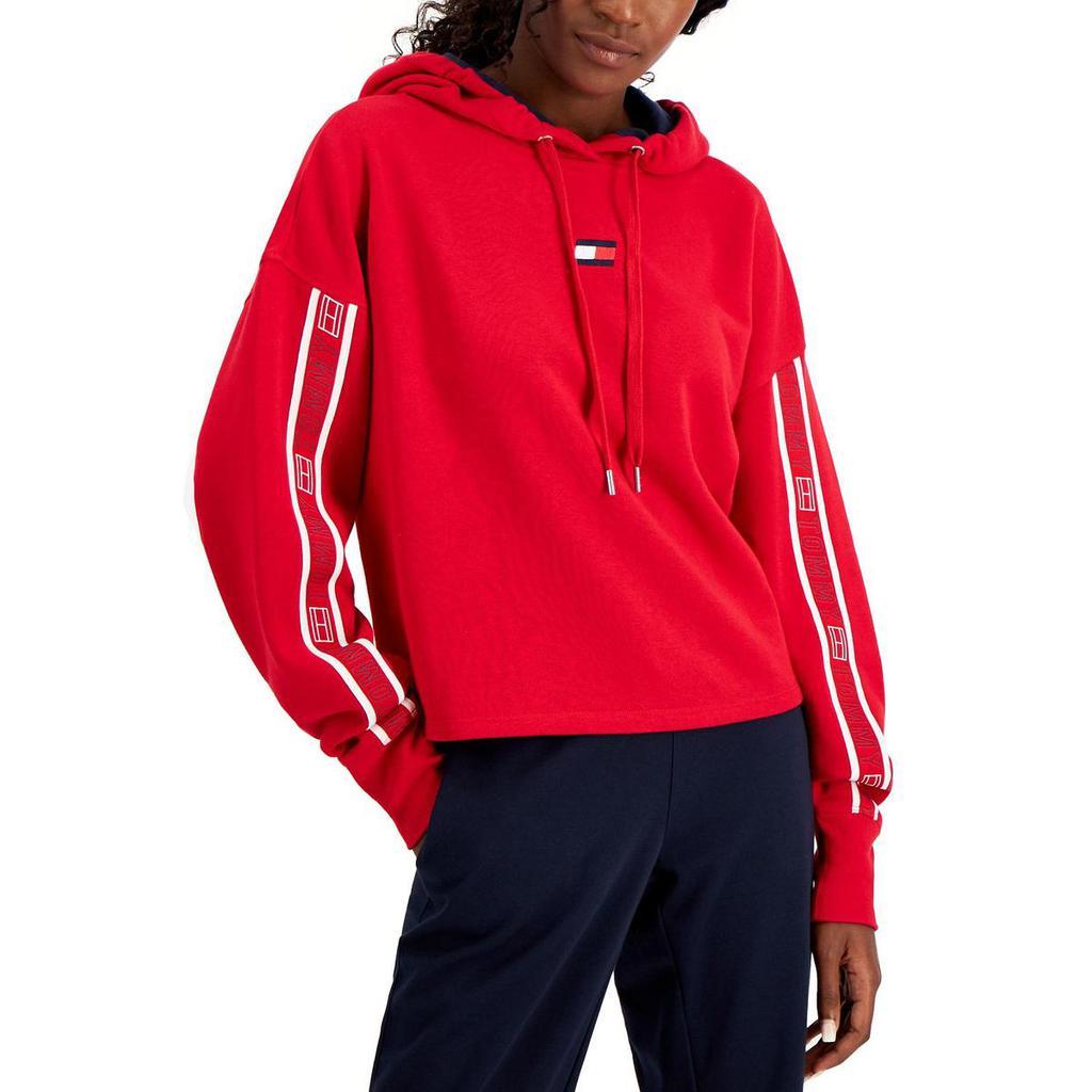 商品Tommy Hilfiger|Tommy Hilfiger Sport Womens Pullover Cozy Hoodie,价格¥346,第3张图片详细描述