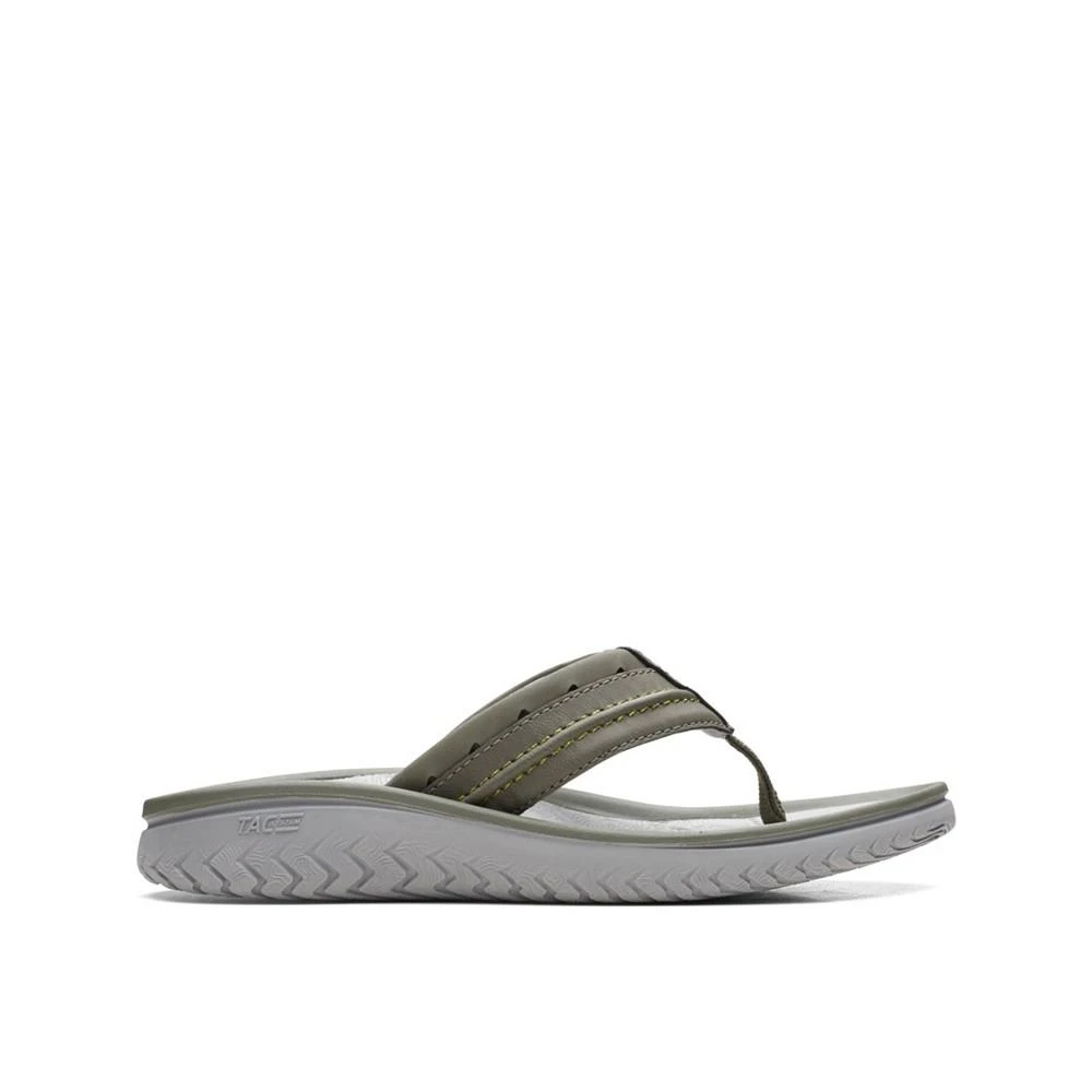 商品Clarks|Men's Wesley Post Sandals,价格¥395,第2张图片详细描述