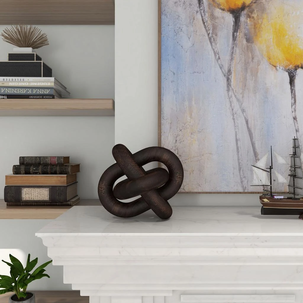 商品Gild Design House|Devante Wood knot Sculpture,价格¥449,第5张图片详细描述