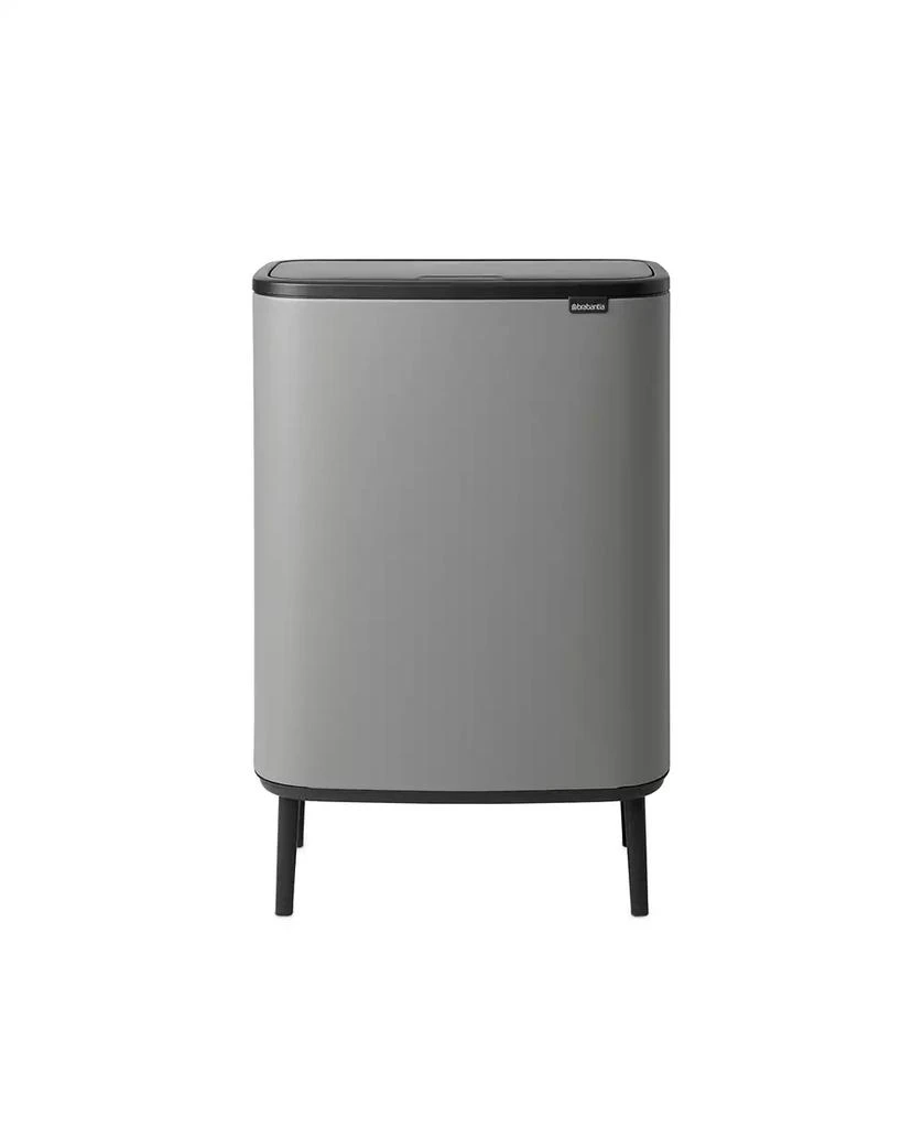 商品Brabantia|Bo Touch Top Hi Dual Compartment Trash Can, 2 x 8 Gallon, 2 x 30 Liter,价格¥2328,第1张图片