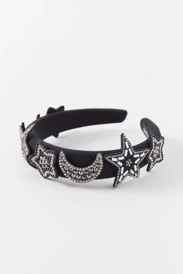 商品Urban Outfitters|Rhinestone Patch Headband,价格¥38,第2张图片详细描述