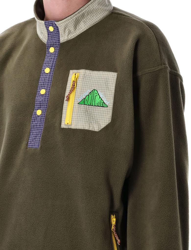 EQUIPMENT RIPSTOP PULLOVER FLEECE JACKET – On Sale Now with Up to