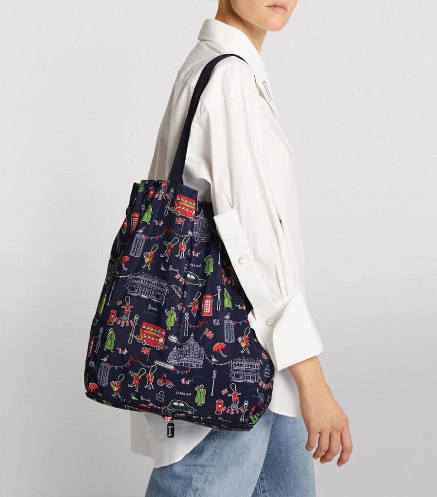 商品Harrods|Toile and SW1 Recycled Pocket Shopper Bag (Set of 2),价格¥224,第2张图片详细描述
