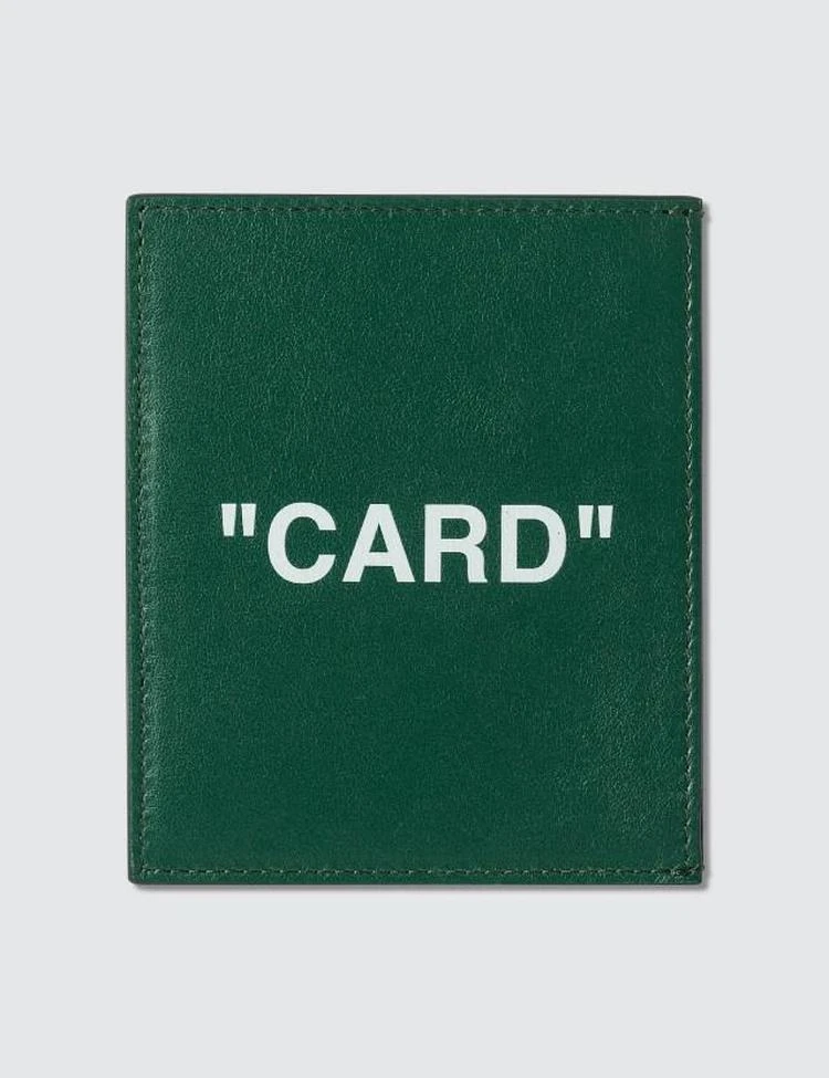 商品Off-White|Quote Card Holder,价格¥1629,第2张图片详细描述