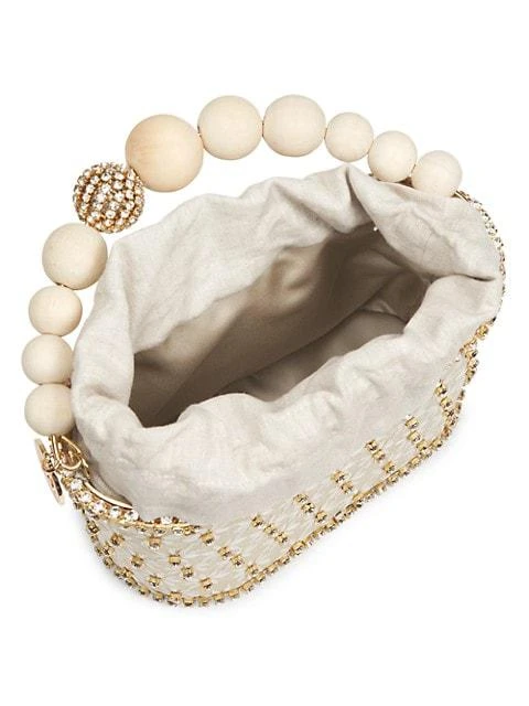 商品ROSANTICA|Holli Gelsomino Crystal-Embellished Top Handle Bag,价格¥6576,第3张图片详细描述