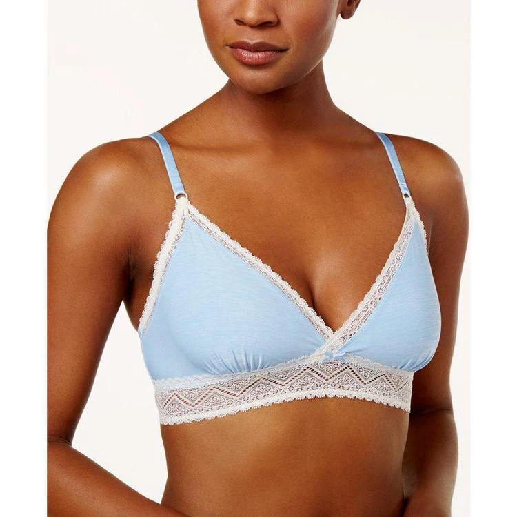 商品Heidi by Heidi Klum|Natural Marl Geometric-Lace Bralette H21-1180B,价格¥89,第1张图片