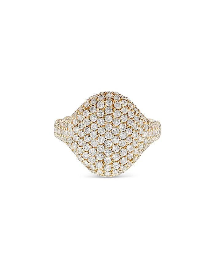 商品Crivelli|18K Yellow Gold Diamond Pavé Ring, 1.55 ct. t.w. - Exclusive, Italy Campaign,价格¥46430,第2张图片详细描述