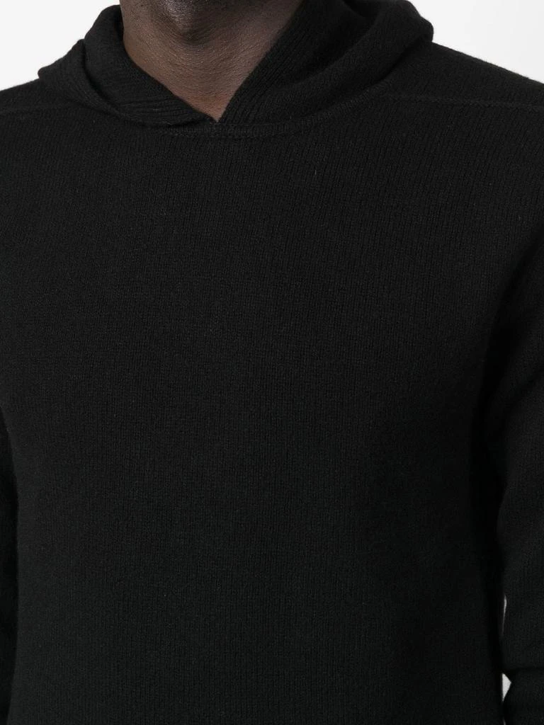 商品Rick Owens|RICK OWENS MEN KNIT HOODIE,价格¥2213,第4张图片详细描述