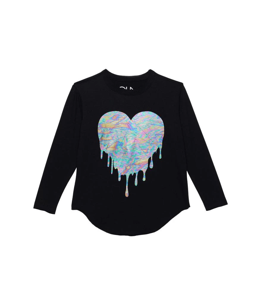 商品Chaser|Drippy Heart Recycled Vintage Jersey Pullover (Little Kids/Big Kids),价格¥152,第1张图片