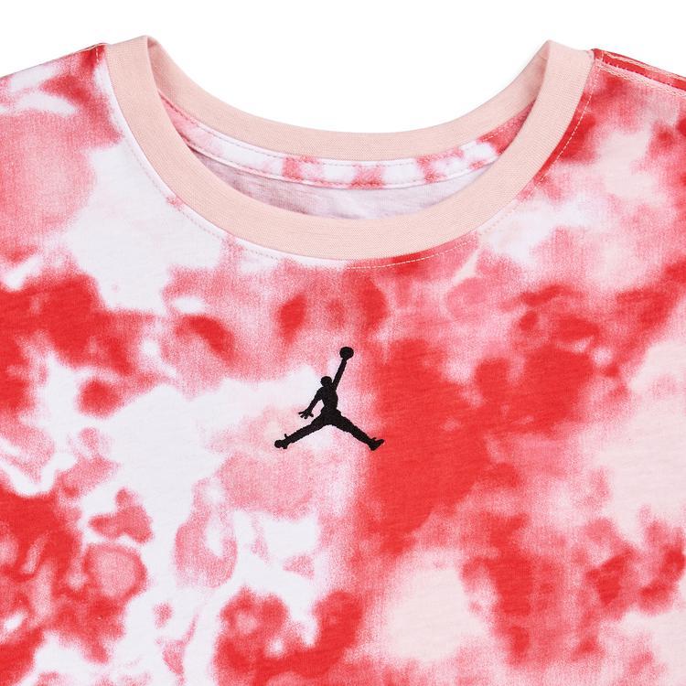 商品Jordan|Jordan Girls Essentials Smoke Dye All Over Print Shortsleeve Tee - Grade School T-Shirts,价格¥203,第5张图片详细描述