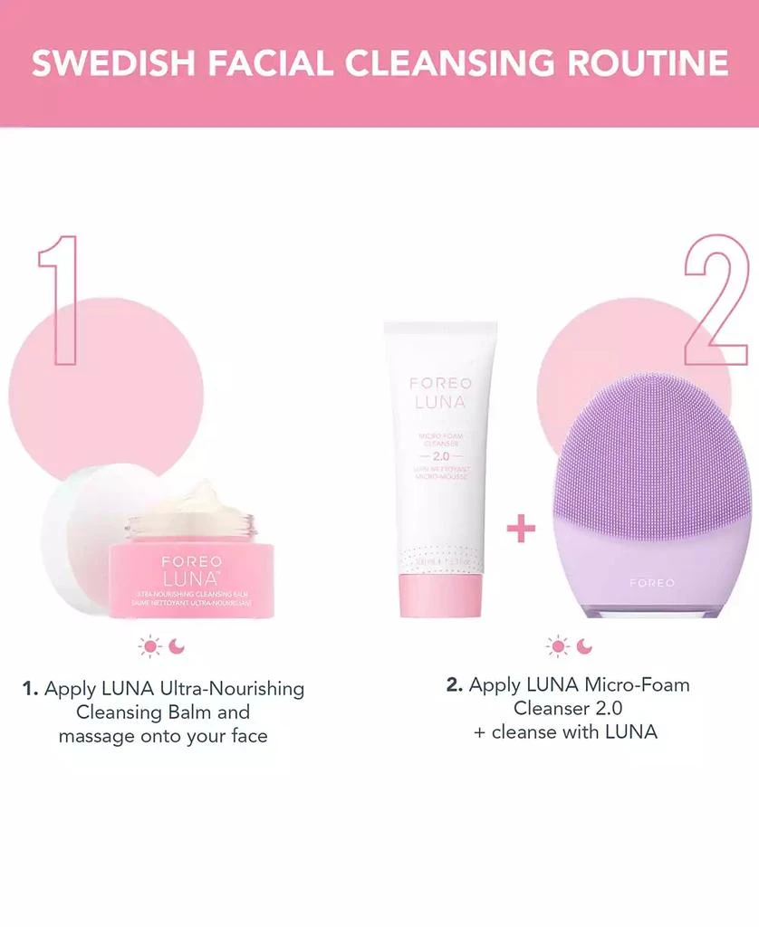 商品Foreo|LUNA Ultra Nourishing Cleansing Balm, 75 ml,价格¥206,第4张图片详细描述