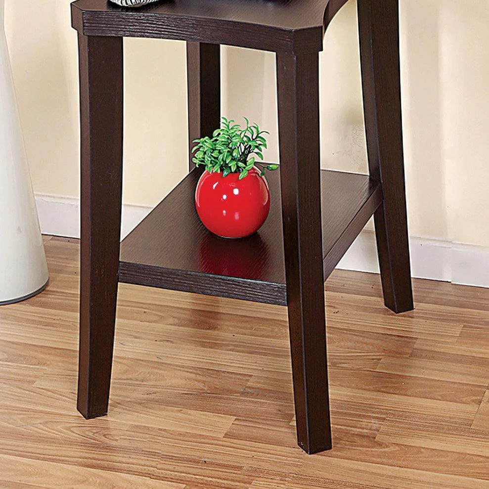 商品Streamdale Furniture|Streamdale Chairside Table Red Cocoa,价格¥675,第2张图片详细描述