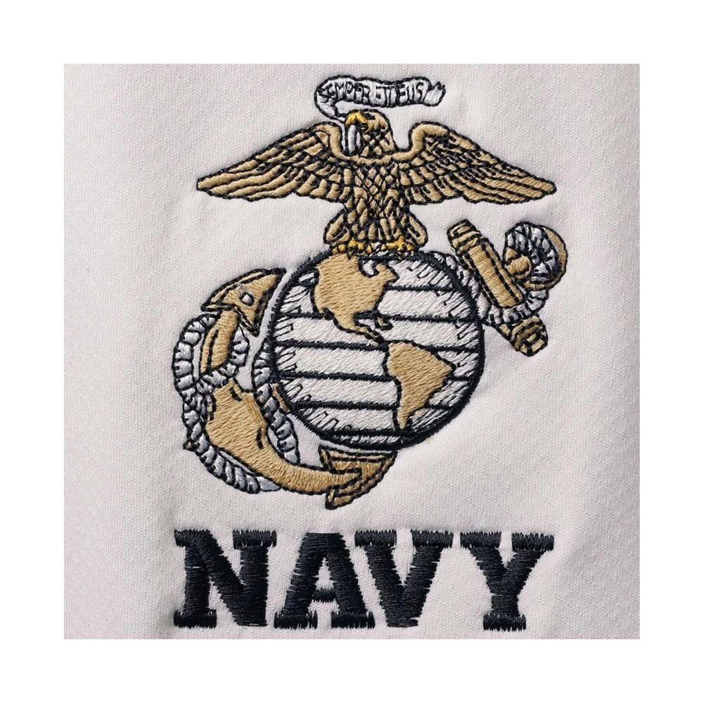 商品Under Armour|Men's White Navy Midshipmen Rivalry USMC Team Issue 2.0 Special Game Quarter-Zip Jacket,价格¥415,第3张图片详细描述