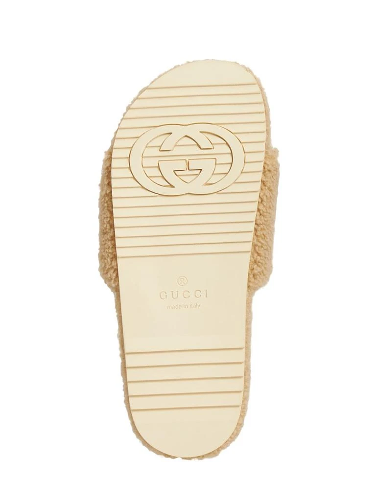 商品Gucci|X The North Face Wool Slide Sandals,价格¥6883,第5张图片详细描述