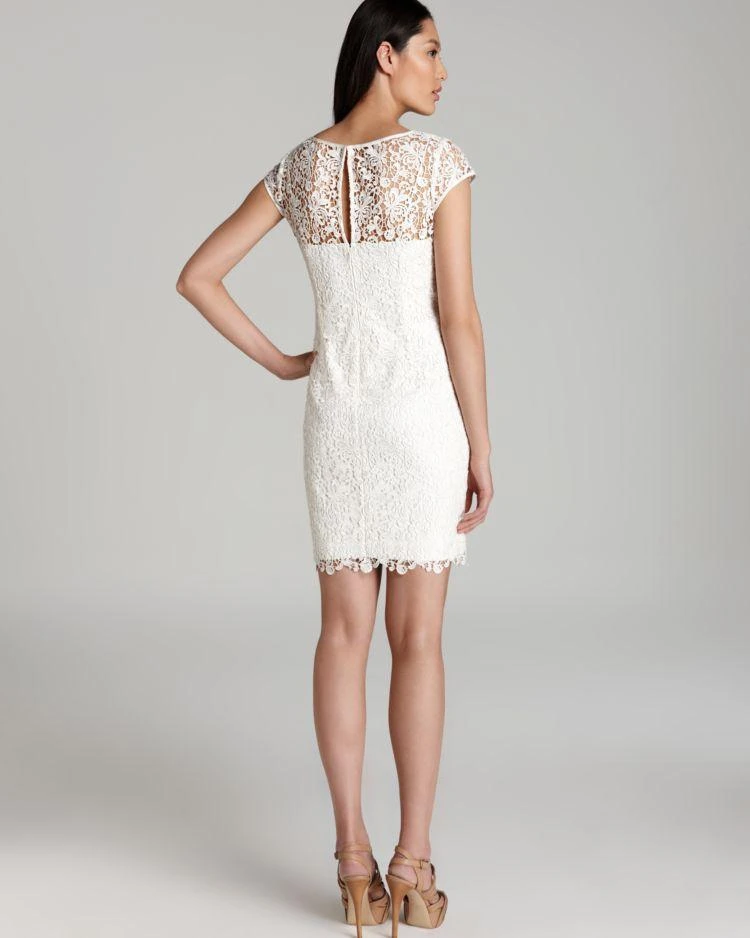 商品Adrianna Papell|Dress - Cap Sleeve Lace ,价格¥767,第2张图片详细描述