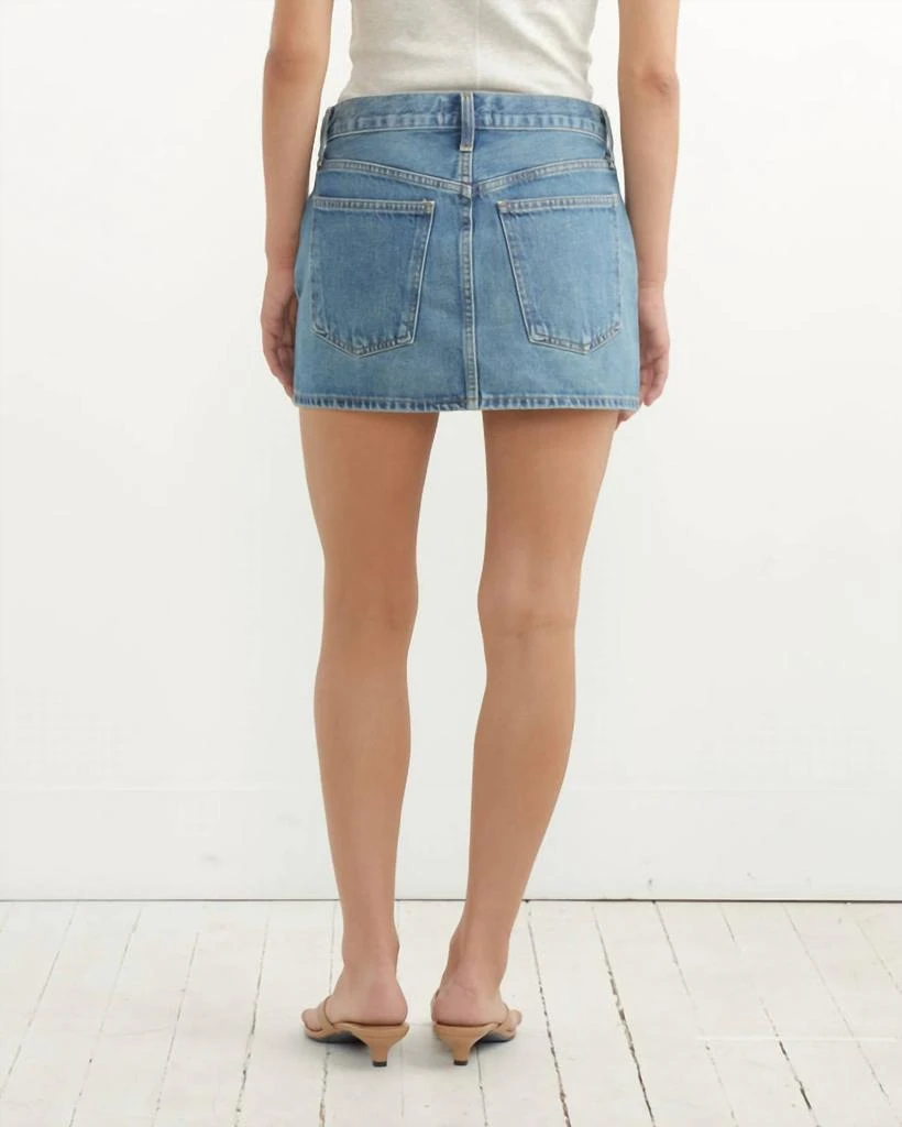 商品AGOLDE|Alek Mini Skirt In Dwell,价格¥938,第2张图片详细描述
