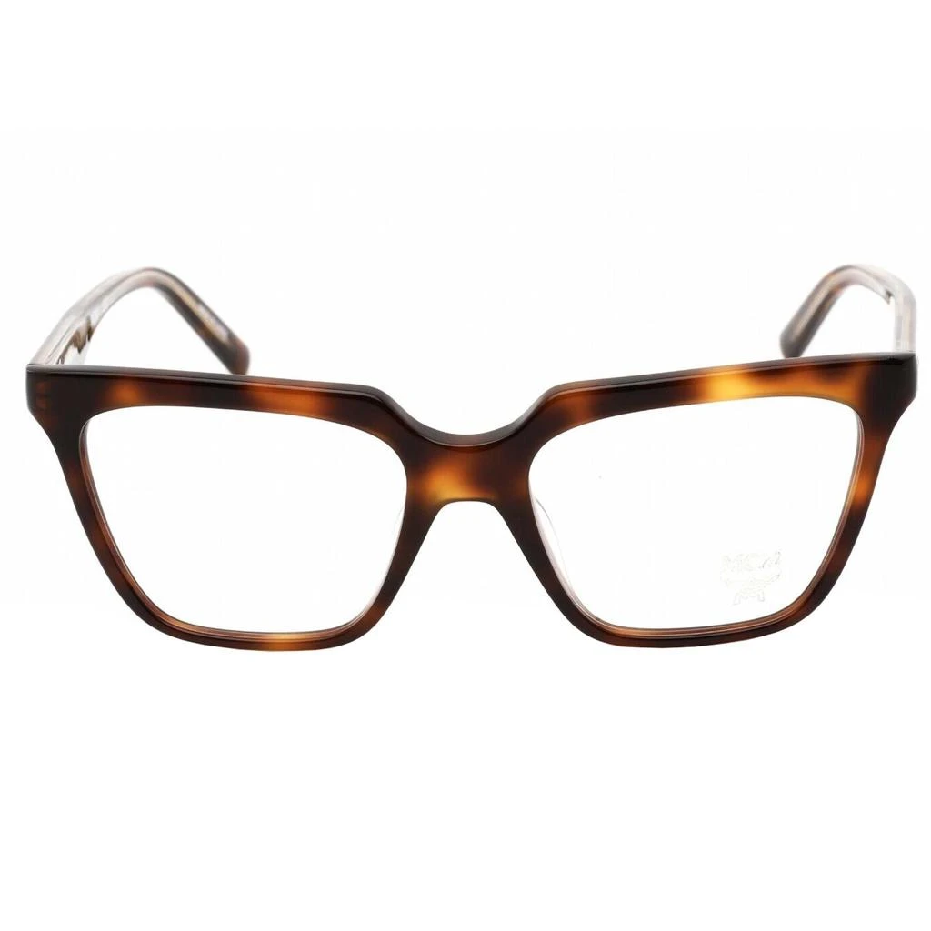 商品MCM|MCM Women's Eyeglasses - Havana Square Full-Rim Zyl Frame Clear Lens | MCM2716 214,价格¥432,第2张图片详细描述