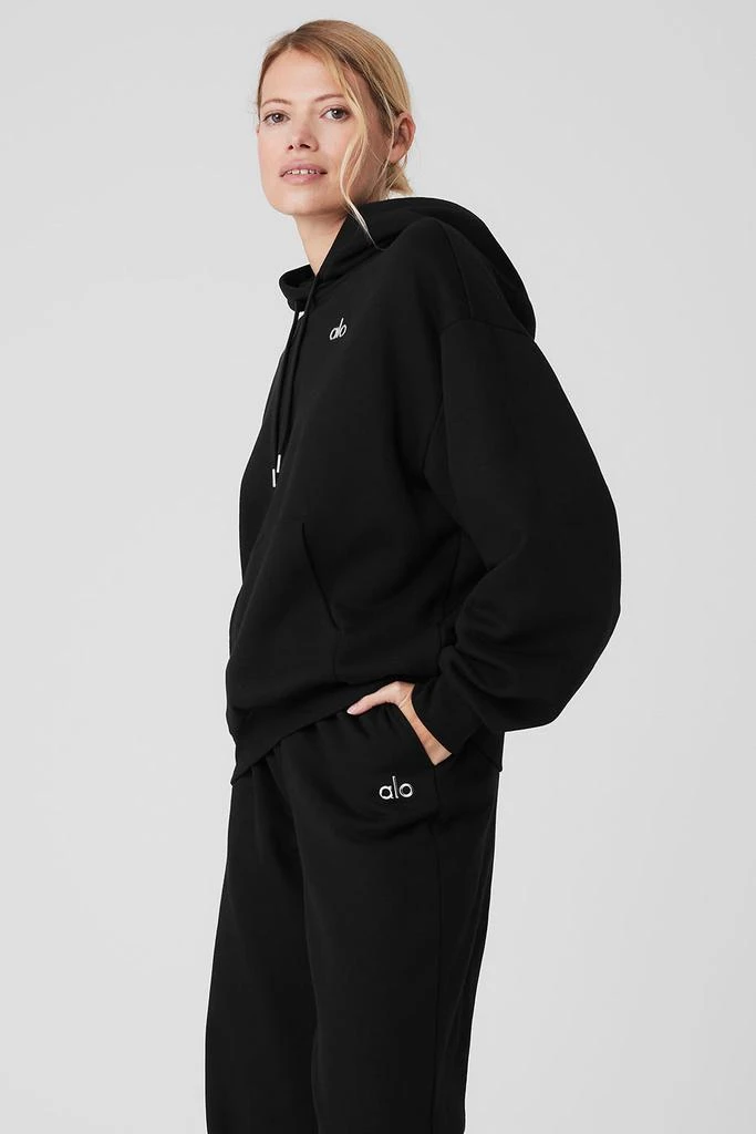 商品Alo|Accolade Hoodie - Black,价格¥1038,第3张图片详细描述