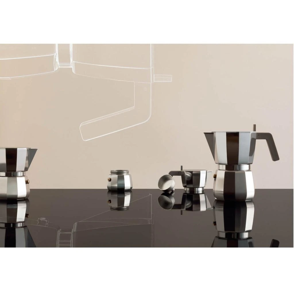 商品Alessi|Alessi David Chipperfield 3 Cup Moka Espresso Maker,价格¥359,第2张图片详细描述