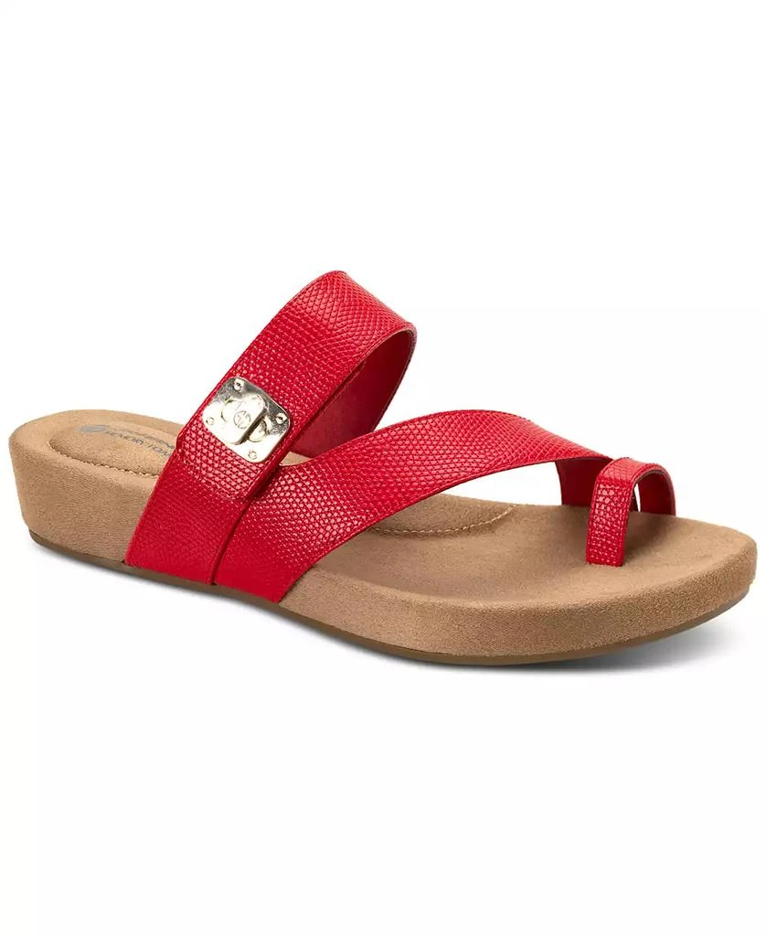 商品Giani Bernini|Women's Rilleyy Memory Foam Footbed Flat Sandals, Created for Macy's,价格¥250,第1张图片