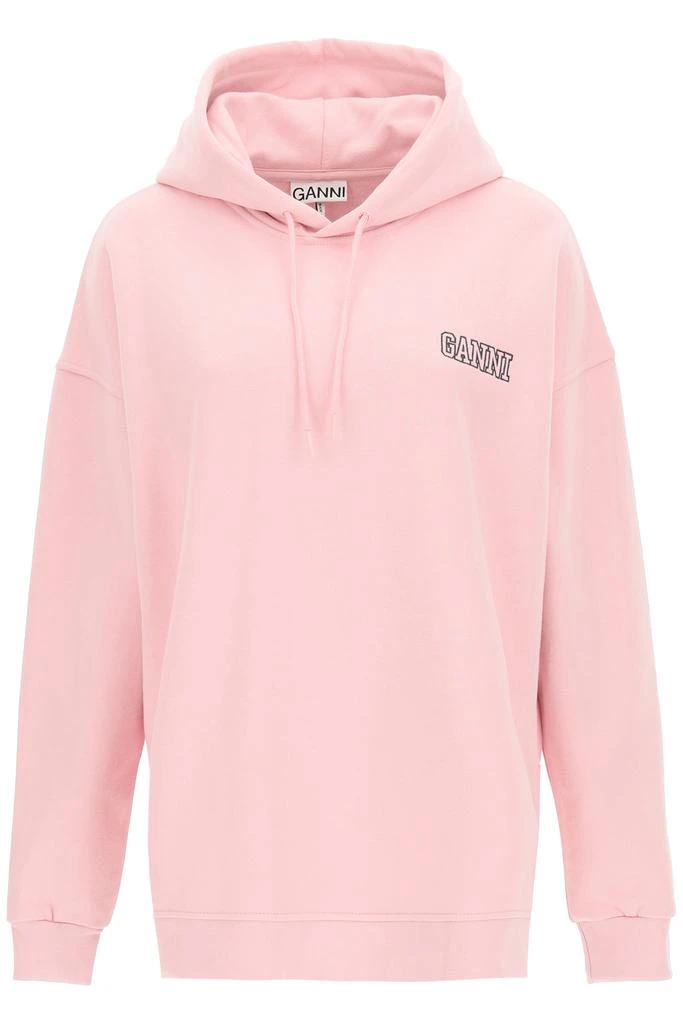商品Ganni|Ganni Isoli Software Oversized Hoodie,价格¥577,第1张图片