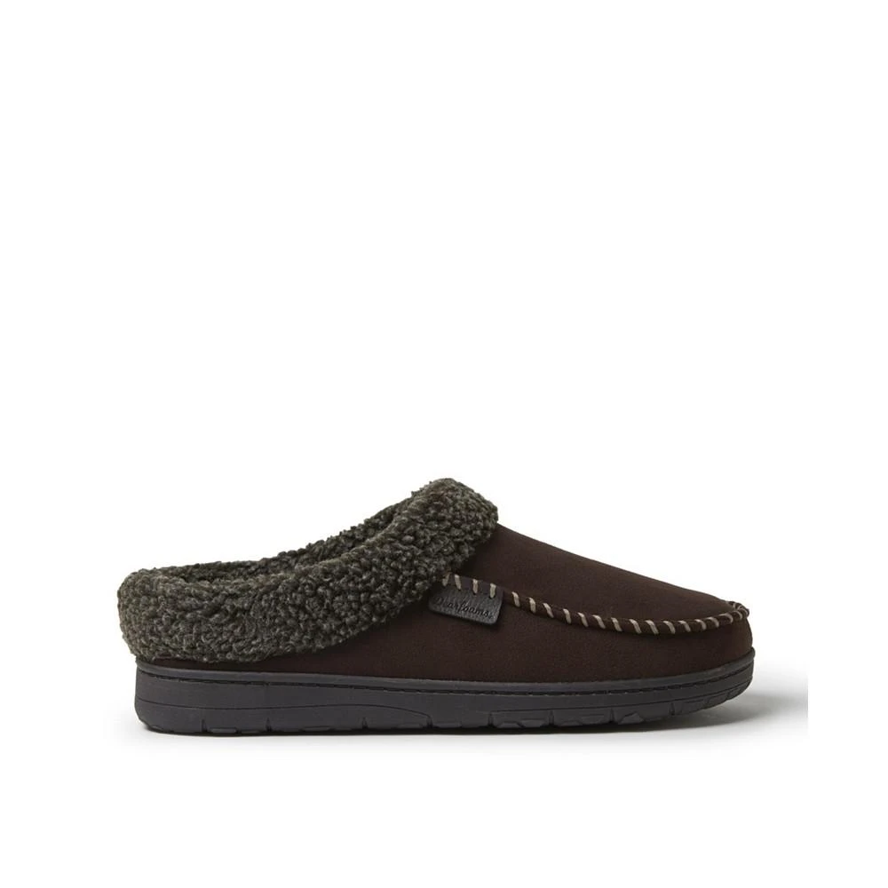 商品Dear Foams|Men's Brendan Microsuede Moc Toe Clog Slippers,价格¥327,第2张图片详细描述