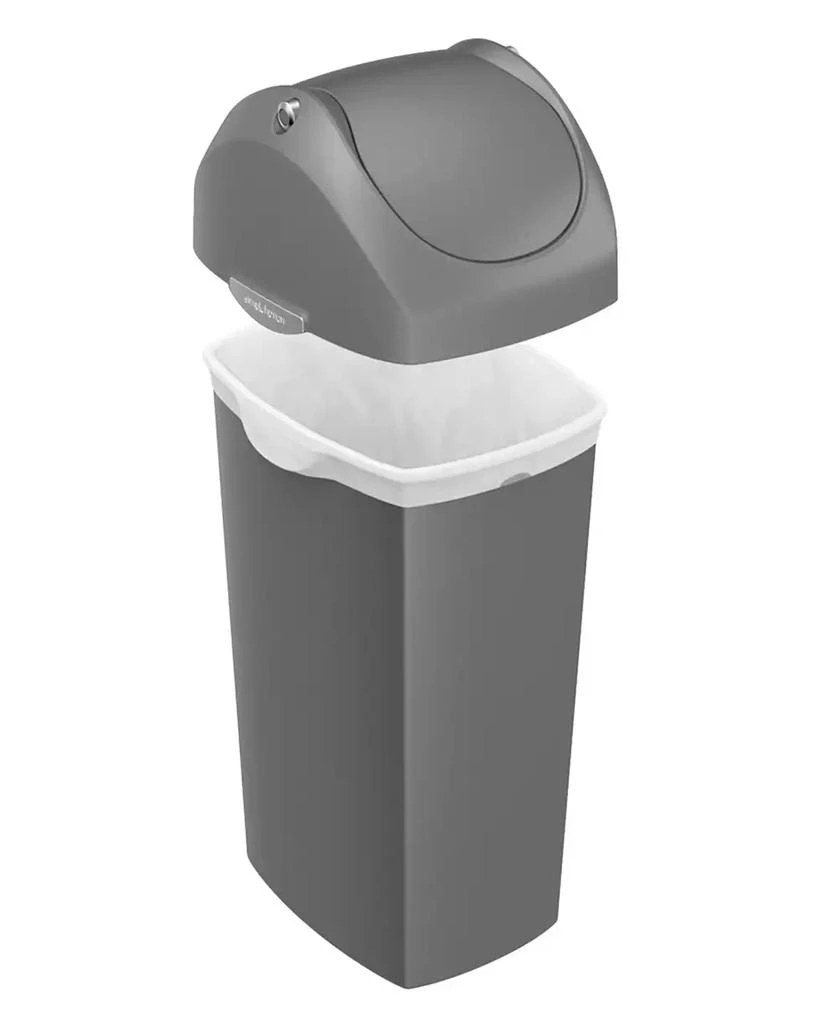 商品simplehuman|60 Litre Plastic Swing Lid Can,价格¥597,第2张图片详细描述